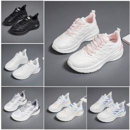 New men women shoes Hiking Running flat Shoes soft sole fashion white black pink bule comfortable sports Z1834 GAI