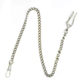 Pocket Watch Chain Whole-10pcs A LOT 34CM CLASSIC BRONZE TONE PLATED Accessories B0041221z