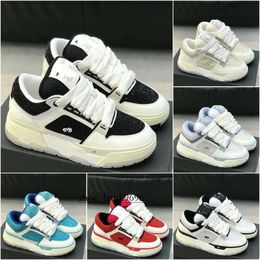 2024 Shoes Platform MA-1 Lace-up Bread Shoes Luxury Designer Men Women Mesh Leather Stadium Hardware-logo Leather Trainers Sneakers Size 35-45