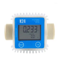 1 Pcs K24 Lcd Turbine Digital Fuel Flow Metre Widely Used For Chemicals Water11027882