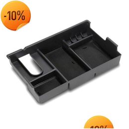 Other Interior Accessories Wholesale For Tundra 2007- Sequoia 2008- Central Control Armrest Storage Box Organiser Interior Accessories Dhza7