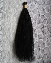 100g Human Braiding Hair Bulk afro kinky curly Brazilian Hair Bulk Blond Bulk 100 Natural Raw Hair5413700