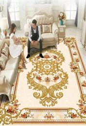 2020 New Fashion High Quality Printed Luxury European Style Polyester Antislip Carpet Rug with Lower and Comfortable Short 19134635743