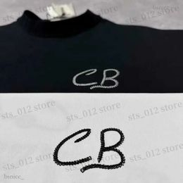 Men's T-shirts Oversized Cole Buxton Tshirts Letter Slogan Patch Embroidered Short Sleeved Tops Oversized CB T-shirt for Men Women 378