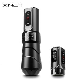 XNET FLUX MAX Wireless hine Rotaty Pen Coreless Motor 2400mAh Battery Capacity LED Digital Display for Tattoo Artist 240227