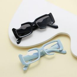 New 2021 Casual PC Sunglasses OFF Trend Face Round Strong European And American Design Square Arrow Notched Imtmw203S