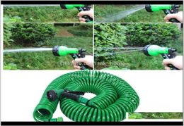 Forniture per attrezzature per irrigazione Patio Consegna a domicilio 2021 Kit di tubi flessibili per acqua da giardino espandibili in plastica per prato per lavaggio auto 1575384