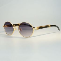 70% Off Online Store Unique Designer Carter Buffalo Horn Sunglasses for Men Transparent Oval Glasses Trendy s Eyewear Gafas Myopia265C