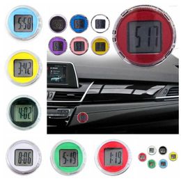 Wall Clocks ABS Car Clock Electronic Mute Mini Motorcycle Watch Waterproof