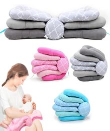 Breast Feeding Pillow Nursing Breastfeeding Baby Maternity Support Cushion Multifunction Newborn Layered Adjustable Accessories LJ7726389