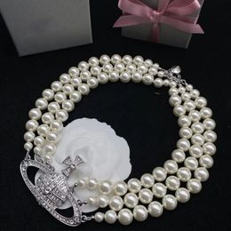 Necklace Designer Luxury Women Fashion Jewellery Metal Pearl necklace Gold Necklace Exquisite accessories Festive exquisite