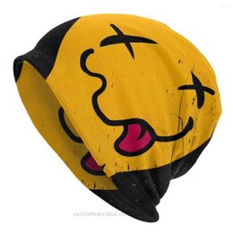 Berets Dead Face Bonnet Homme Outdoor Thin Hat Street Arts Skullies Beanies Caps For Men Women Creative Fabric Hats