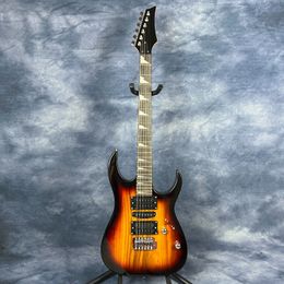 Classic quality electric guitar Sunburst 6 string Solid Rosewood fingerboard