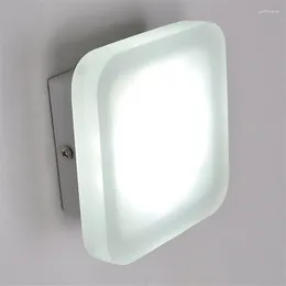 Wall Lamps White Acrylic Led Light For Home Modern Lamp Bedroom Bathroom Mirror Contemporary Indoor Reading WLL-305