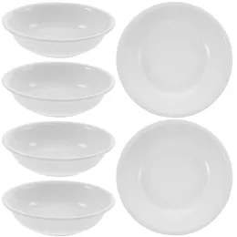 Plates 30 Pcs Tray Sauce Plate Condiment Disposable Dipping Bowl White Seasoning Dish Appetizer
