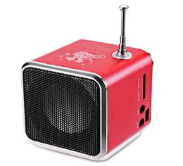 1040pcs TDV26 mini Metal steel active subwoofer car Aluminium alloy speaker TF Radio FM USB boombox caixa de som Loudspeaker high 2076637