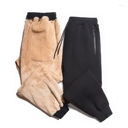 Men's Pants Jogger Men Autumn Winter Thick Fleece Plus Size 6XL 7XL Sweatpants Male Trousers Big 5XL