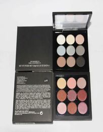 MC Edition THE BURGUNDY Bronze PALETTE Cosmetics Fall Collection 9 Colours Eyeshadow Palette Makeup Drop7512781