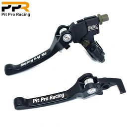 CRF KLX Pit Pro Xmotos BSE KAYO Dirt Bikes parts most Aluminium Alloy Folding Clutch lever Brake Lever set 240228