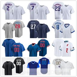 Stitched 2024 Baseball Jersey 28 Kyle Hendricks 87 Porter Hodge 18 Shota Imanaga 45 Caleb Kilian 38 Mark Leiter Jr. 43 Luke Little 66 Julian Merryweather Hector Neris