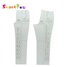 Capris 1:4 Women Pant Ruler for Doll Small Women's Trousers Prototype help to make paper film 1/4 Drawing Template Sample