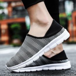 Casual Shoes Men's Loafer Summer Mesh Sneakers Fashion Breathable Walking Footwear Light Men