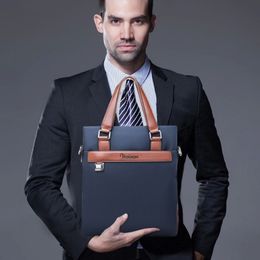 Pink sugao Mens Briefcase Business Bag Phome top pu Leather Mens Messenger tote Crossbody Bag Shoulder bag for work222K