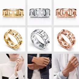 Designer 18K Gold Large Letter T Men's and Women's Ring