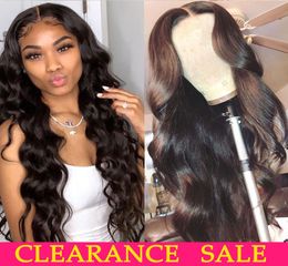 180 Density Wavy Body Wave Lace Front Wig HD Transparent Lace Frontal Wigs Lace Front Human Hair Wigs Remy Brazilian Wigs2563961