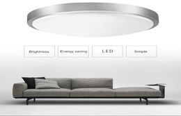 Modern Round LED Ceiling Light Dia21cm 12W Surface Mounted Simple Foyer Fixtures Study Dining living Room hall Home Corridor Light7337504