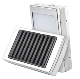 Solar LED Portable Dual USB Power Bank box 5x18650 External Battery Charger DIY Box portable charging for phone poverbank External4638788