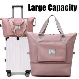 2021 Large Capacity Storage Folding Bag Travel Bags Tote Carry On Luggage Handbag Waterproof Duffel Set Women Drop shippiing261Y