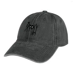 Berets Spookytunes Logo Cowboy Hat Fluffy Horse Men Golf Wear Women's