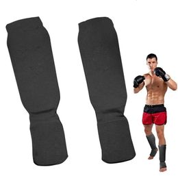 Boxing Shin Guards MMA Instep Ankle Protector Foot Protection Kickboxing Pad Muaythai Training Leg Support Protectors 240228