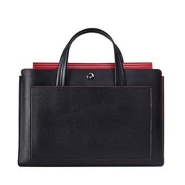 Briefcases 15 6 Inch Macbook Laptop Bags Luxury Handbags Women Designer Document Bag Briefcase Fashion PU Leather275v