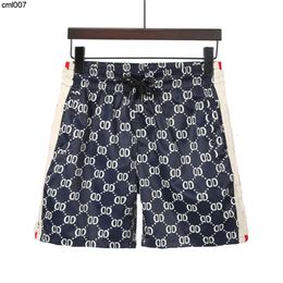 Mens Shorts Designer Summer Women Men Striped Are Elegant Swim Short Casual Sports Gym Quick Drying Man Beach Pants Black And White Asian Size Sxyi