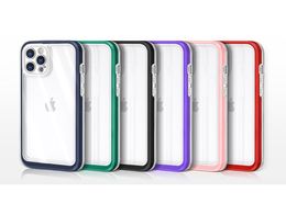 Military Grade Drop Protective Shockproof Acrylic Clear Cases AntiFall Rugged Cover For iPhone 14 13 12 Mini 11 Pro XR XS Max X 87356649
