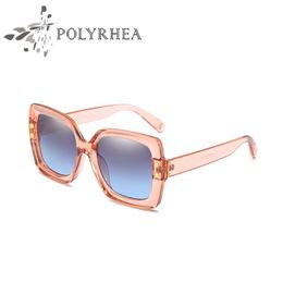 2021 Luxury Italy Oversized Square Sunglasses Women Retro Fashion Designer Big Frame Sun Glasses Quality UV Protection Lens Come W234p