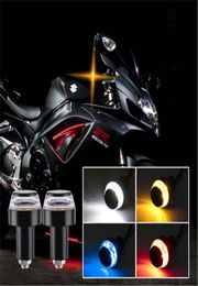 Motorcycle Lighting Handlebar End Turn Signal Light Universal Indicator Flasher Handle Bar Motorbike Accessories Lamp9565147