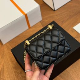 luxury designer bag shoulder handbag high quality fashion women wallets genuine leather classic diamond pattern simple versatile clutch bag mini purse Large