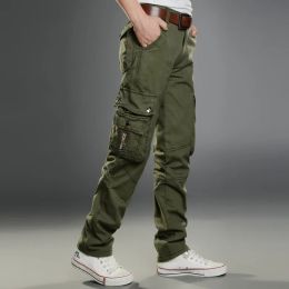 Side Zipper Pockets Cargo Harem Joggers Pants Men 2021 Tactical Casual Harajuku Streetwear Sweatpant Trousers Male Pants