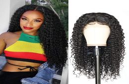 Allove Yaki Straight Lace Front Wig Brazilian Kinky Curly Water Wave Body Human Hair Wigs for Women All Ages Natural Color 828inc1797505