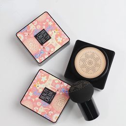 BB Air Cushion Foundation Mushroom Head CC Cream Conce Concealer Brighten Skin Tone Beauty Crea 240228