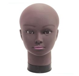 Afro Female Mannequin Head For Wig Making Manikin Model Making Styling Practise Hairdressing Hat Stand 54cm5153548