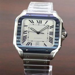 new watches luxury watch Square man 40mm 35mm Geneva Genuine Mechanical Movement Classic Mens Wristwatch ca01-4341B