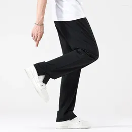 Men's Pants Casual Sports Trousers Loose Straight Summer Thin Quick-drying Boys' Drop-tail Sense