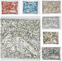 100 Gross SS20 Big Bulk Package 50 Colors Flatback Crystal AB Non fix Rhinestones Strass for Nail Art Decoretion Garment 240301