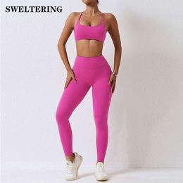 Lu Align Lemon Yoga Woman Tracksuit Gym Fiess Sportswear Set Workout Clothes for Women Sports Bra Leggings Athletic Wear 2024 Gym Jogger S