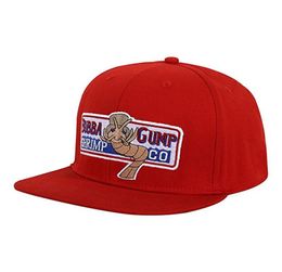 High Quality brand 1994 Bubba Gump Shrimp CO Snapback Cap Cotton Baseball Cap For Men Women Hip Hop Dad Hat Bone Garros6981145
