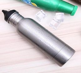 Party Favor Stainless Steel Beer Bottle Cold Keeper CanBottle Holder Double Wall Vacuum Insulated Cooler Bar Accessories6496994